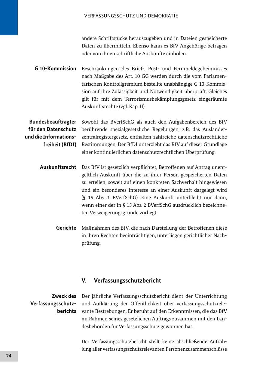 Seite 23 des Verfassungsschutzbericht 2013 Bund