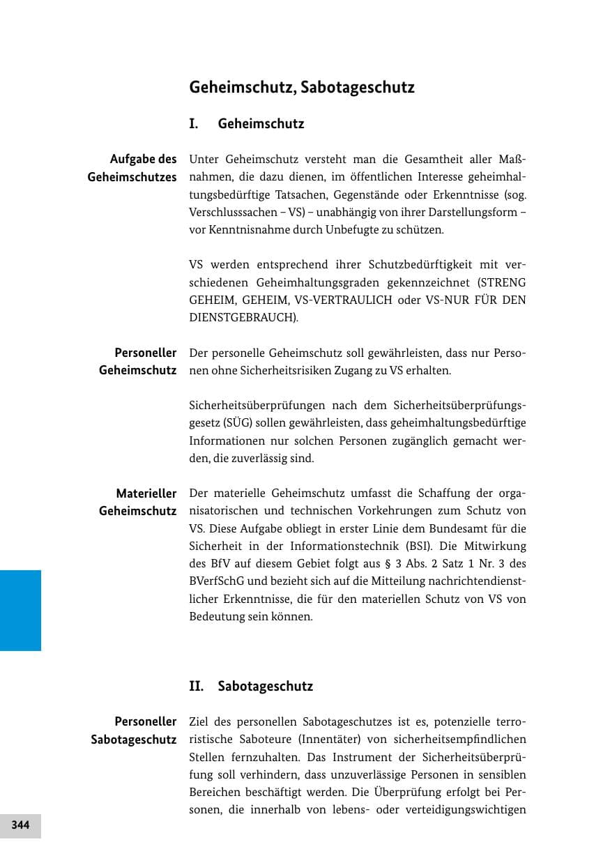 Seite 343 des Verfassungsschutzbericht 2013 Bund