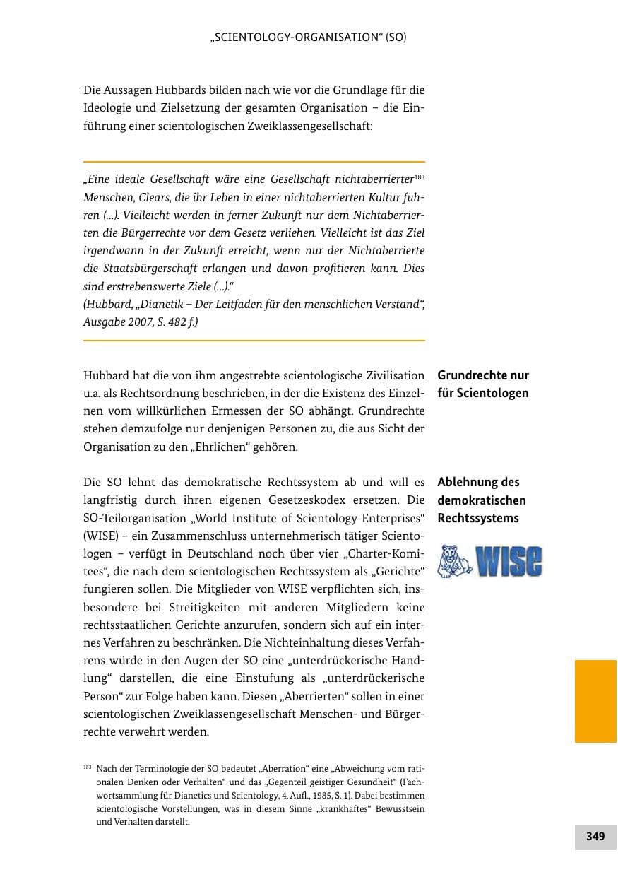 Seite 348 des Verfassungsschutzbericht 2013 Bund