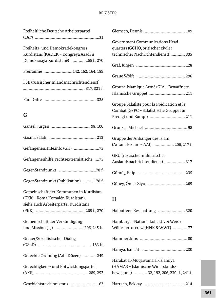 Seite 360 des Verfassungsschutzbericht 2013 Bund