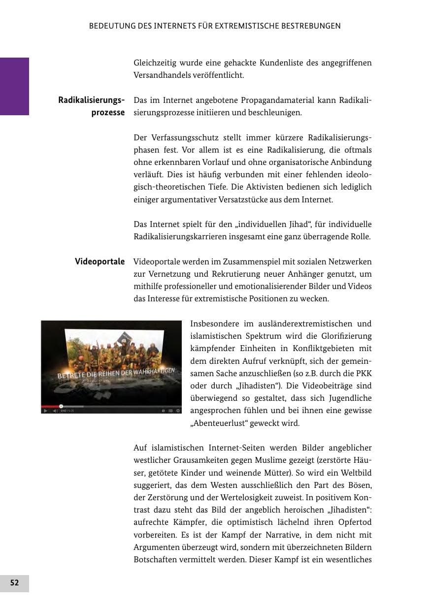 Seite 51 des Verfassungsschutzbericht 2013 Bund