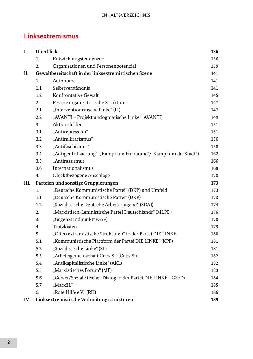 Seite 7 des Verfassungsschutzbericht 2013 Bund