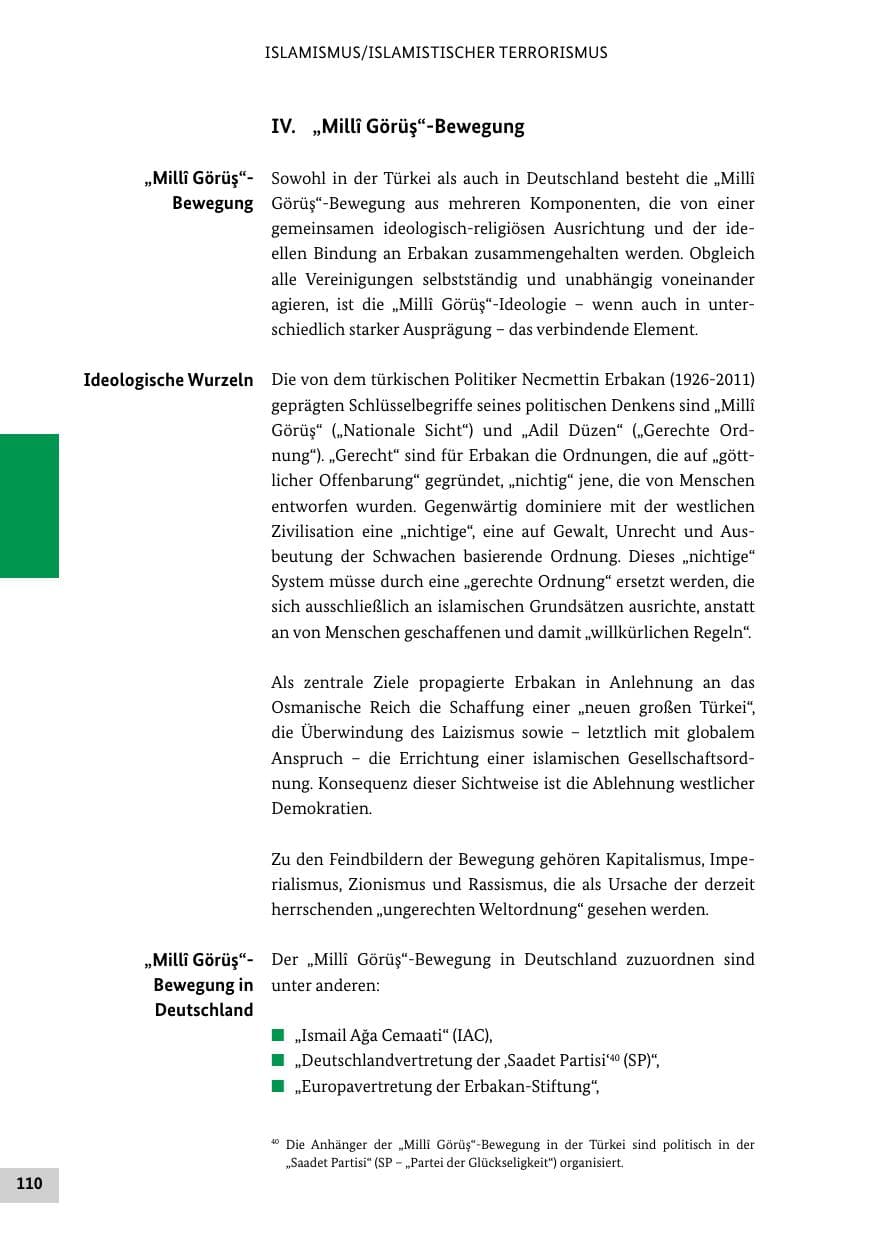 Seite 109 des Verfassungsschutzbericht 2014 Bund