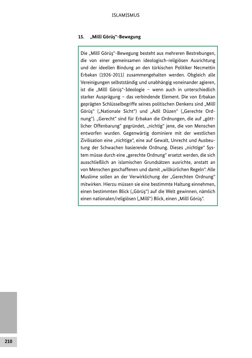 Seite 209 des Verfassungsschutzbericht 2014 Bund