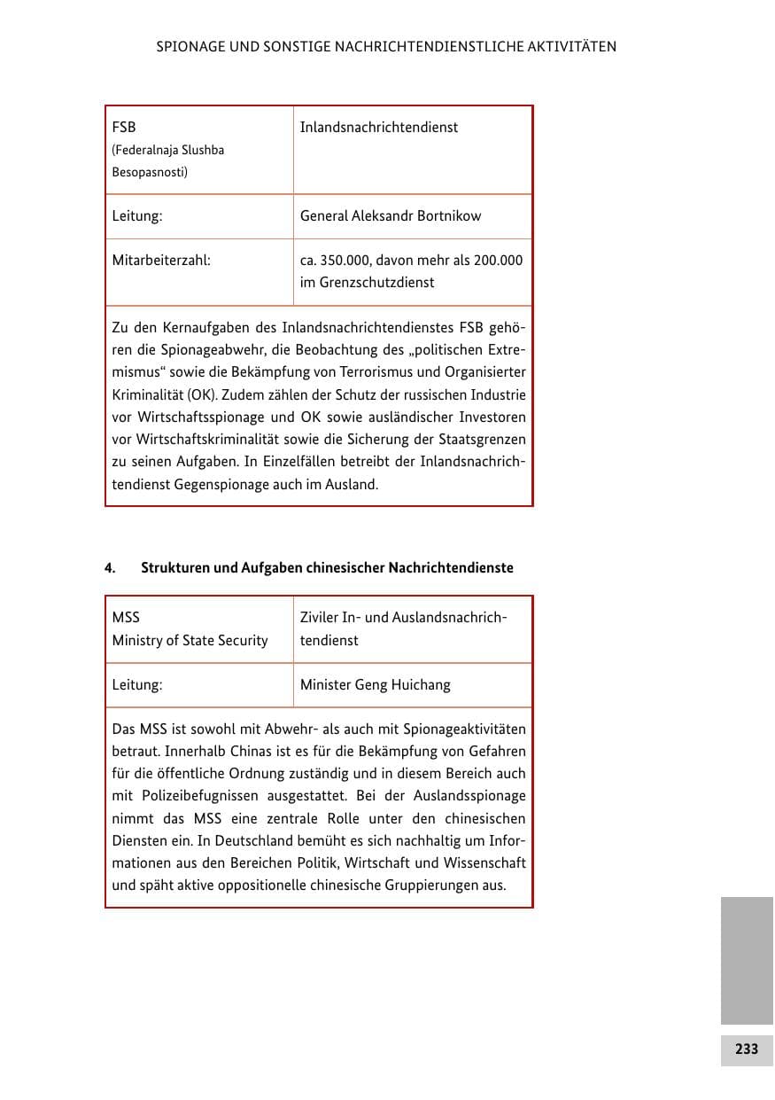 Seite 232 des Verfassungsschutzbericht 2014 Bund