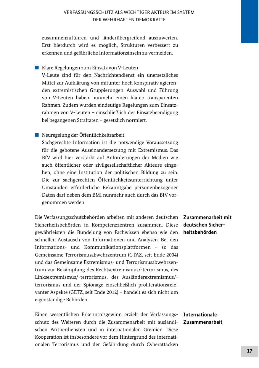 Seite 16 des Verfassungsschutzbericht 2015 Bund