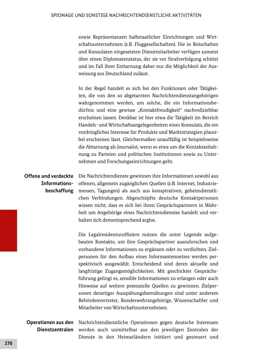 Seite 269 des Verfassungsschutzbericht 2015 Bund