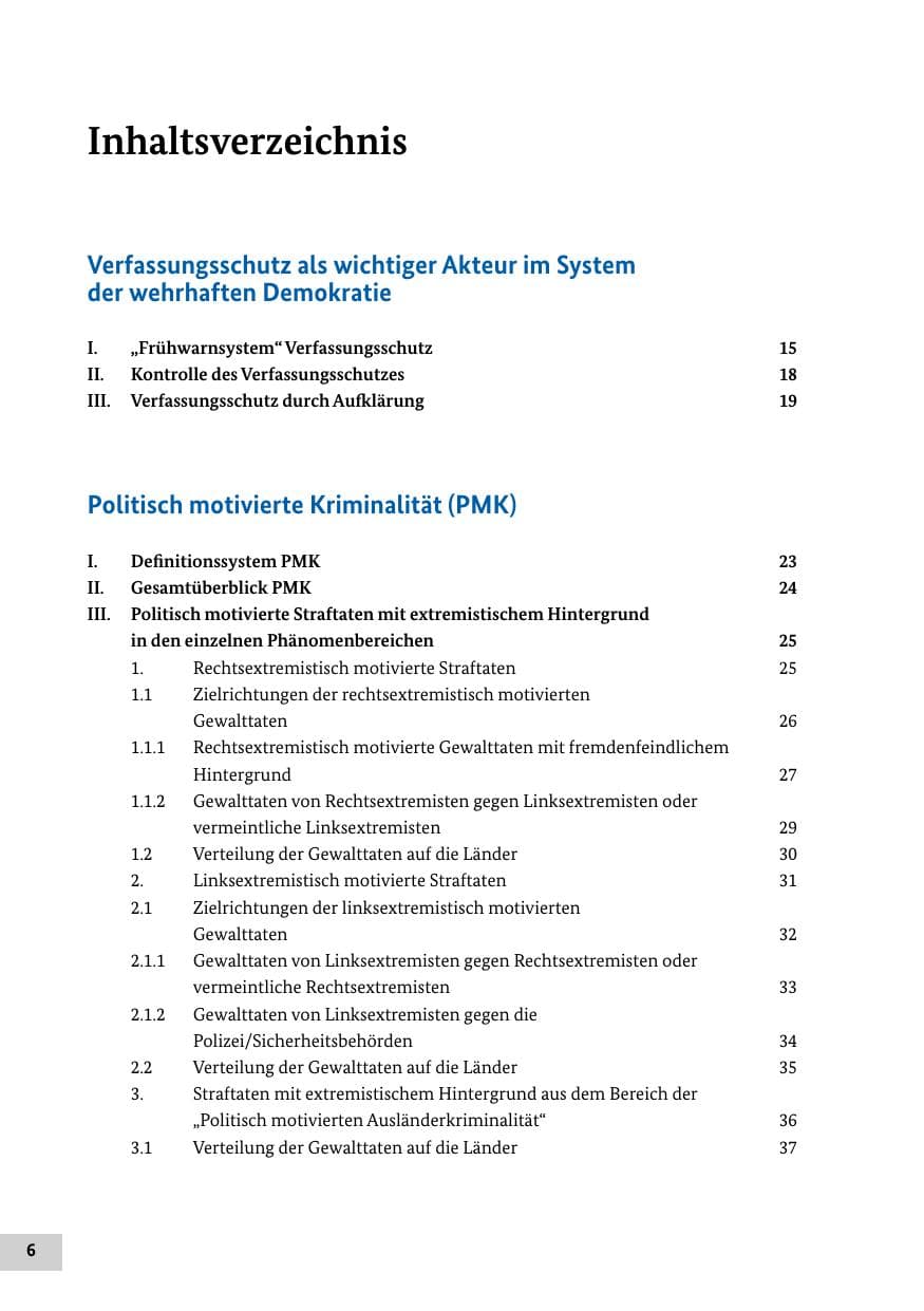 Seite 5 des Verfassungsschutzbericht 2015 Bund