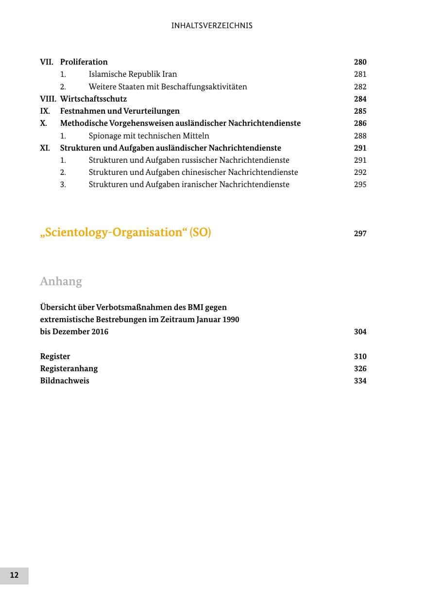 Seite 11 des Verfassungsschutzbericht 2016 Bund