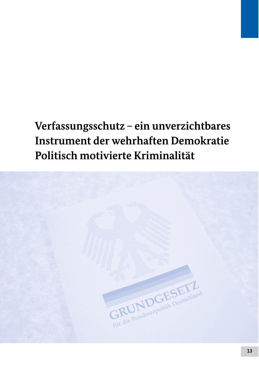 Seite 12 des Verfassungsschutzbericht 2016 Bund