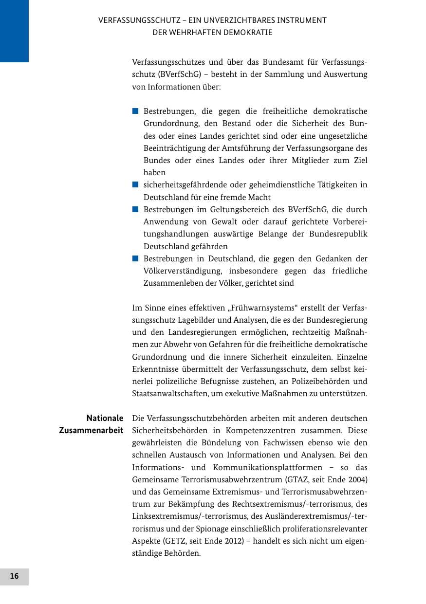Seite 15 des Verfassungsschutzbericht 2016 Bund