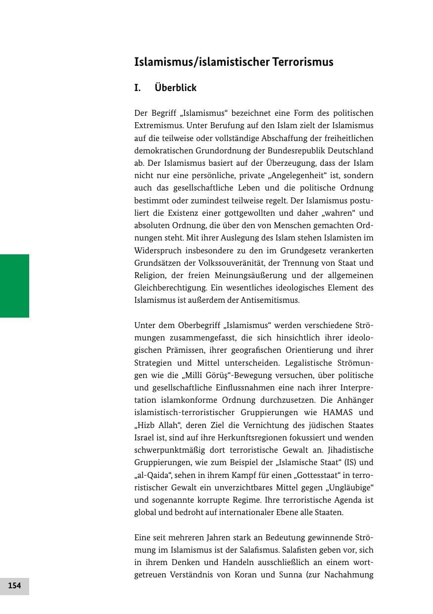Seite 153 des Verfassungsschutzbericht 2016 Bund