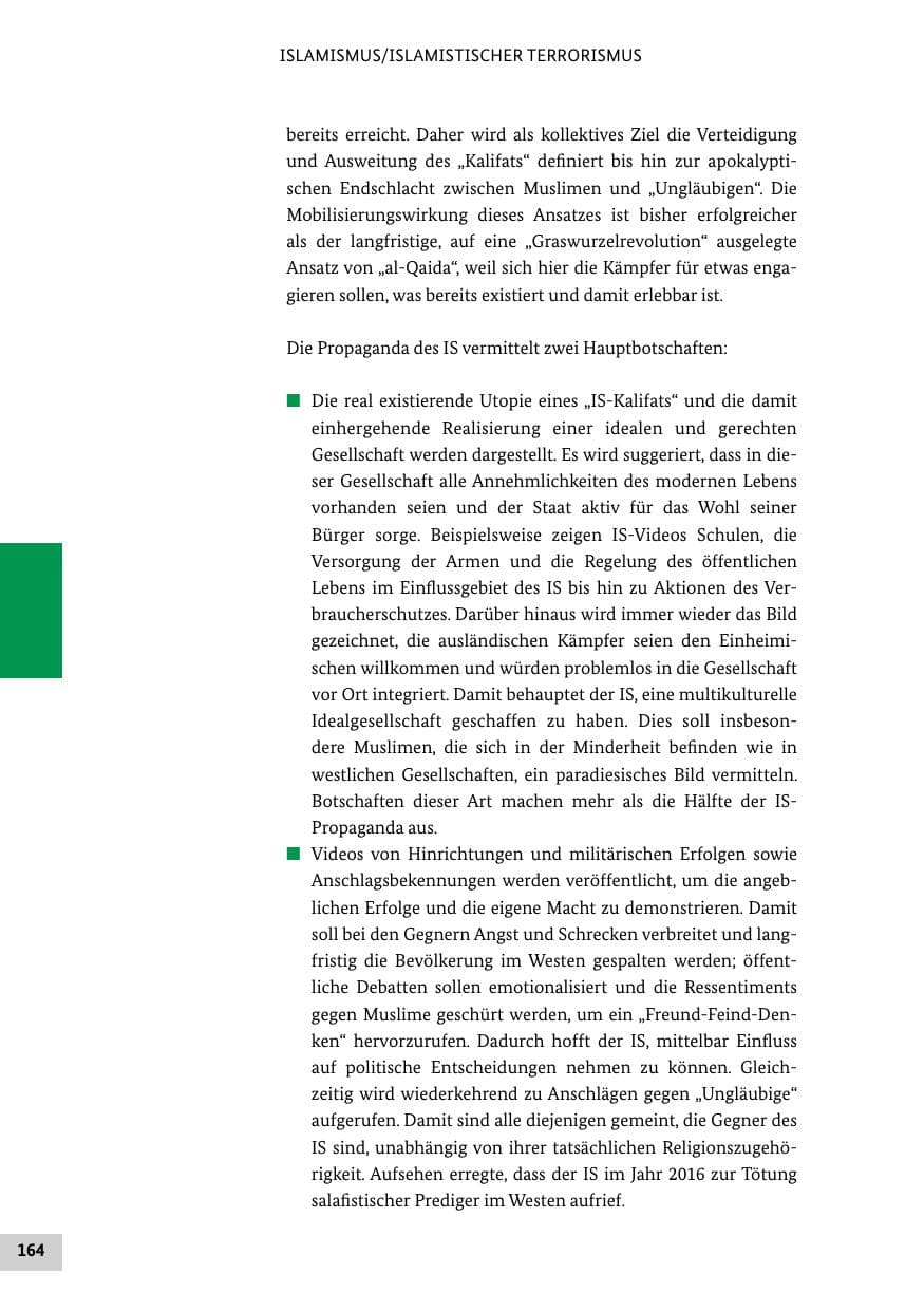 Seite 163 des Verfassungsschutzbericht 2016 Bund