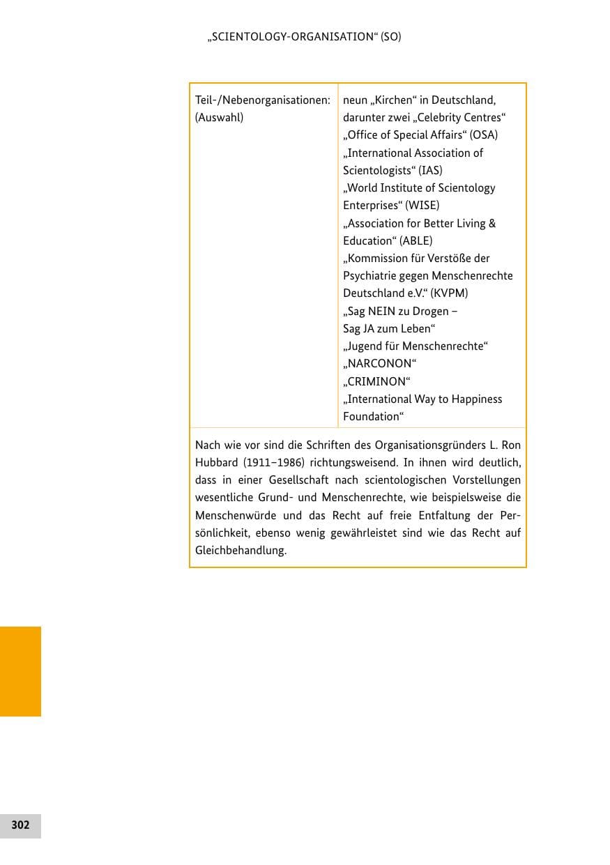 Seite 301 des Verfassungsschutzbericht 2016 Bund