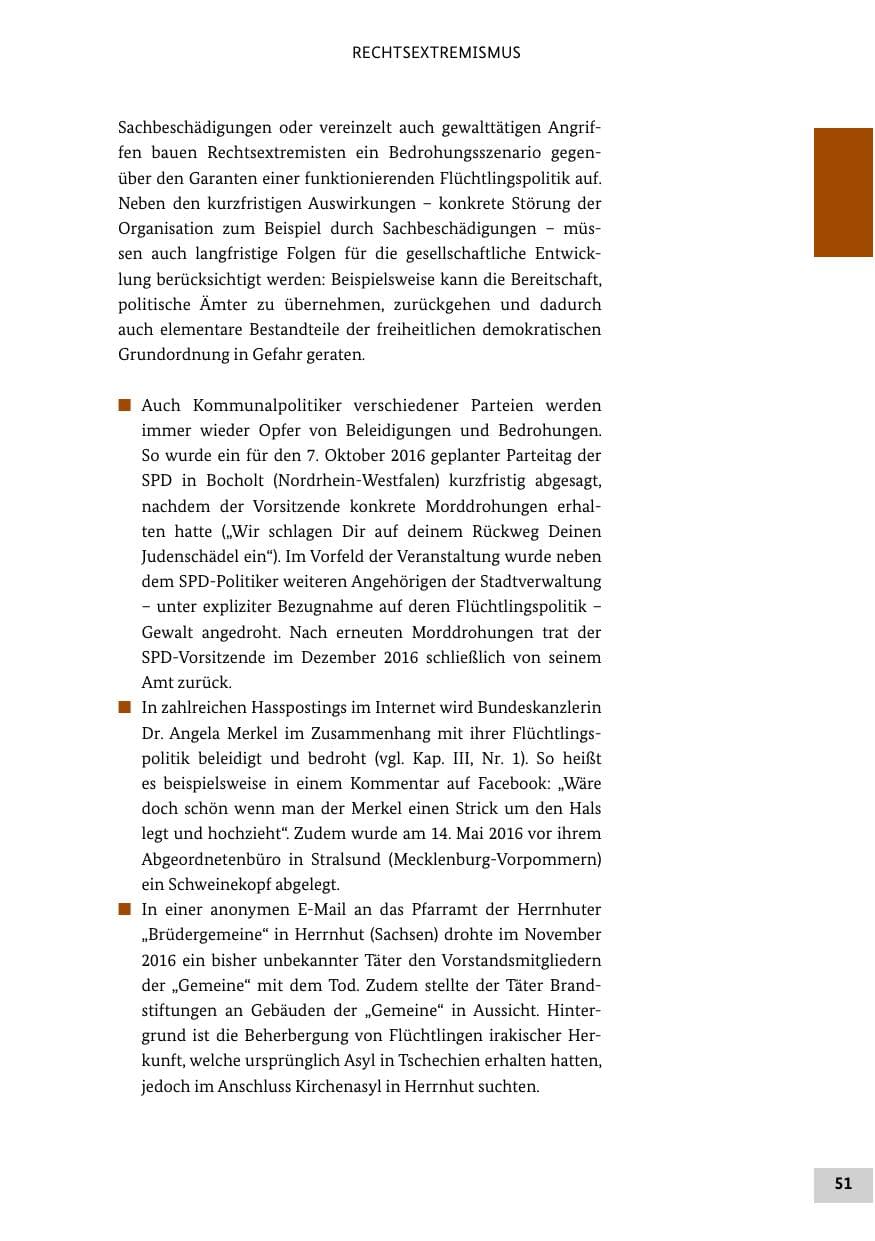 Seite 50 des Verfassungsschutzbericht 2016 Bund