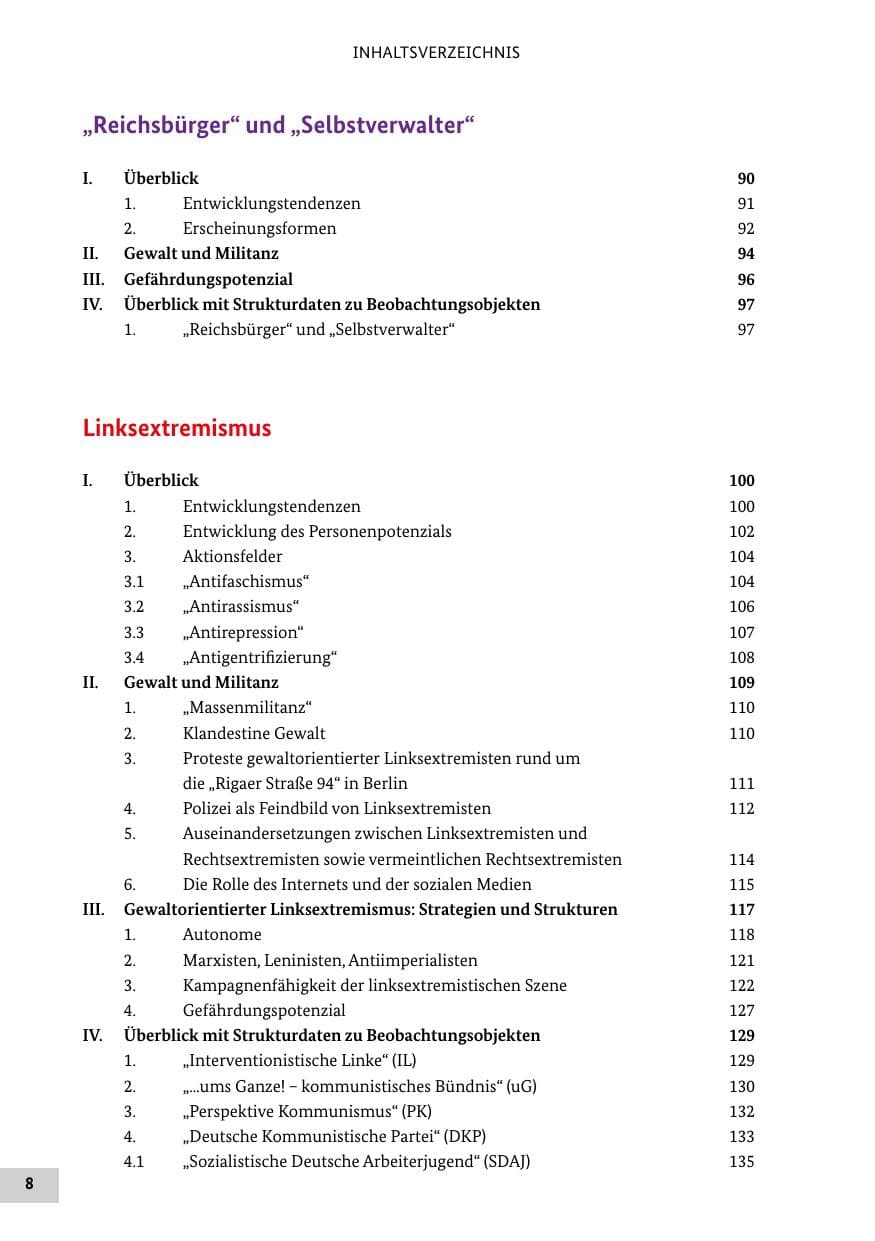 Seite 7 des Verfassungsschutzbericht 2016 Bund