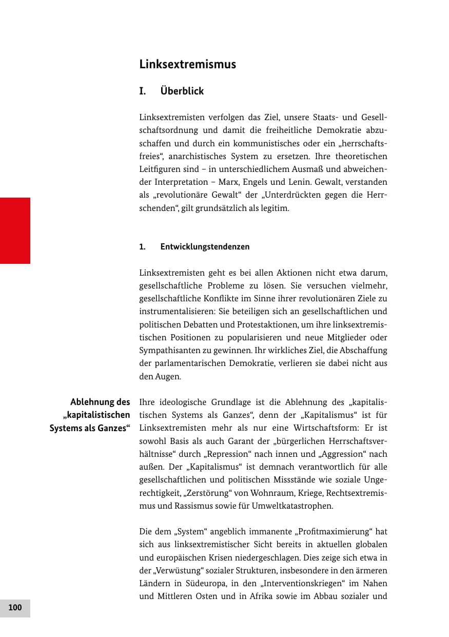 Seite 99 des Verfassungsschutzbericht 2016 Bund