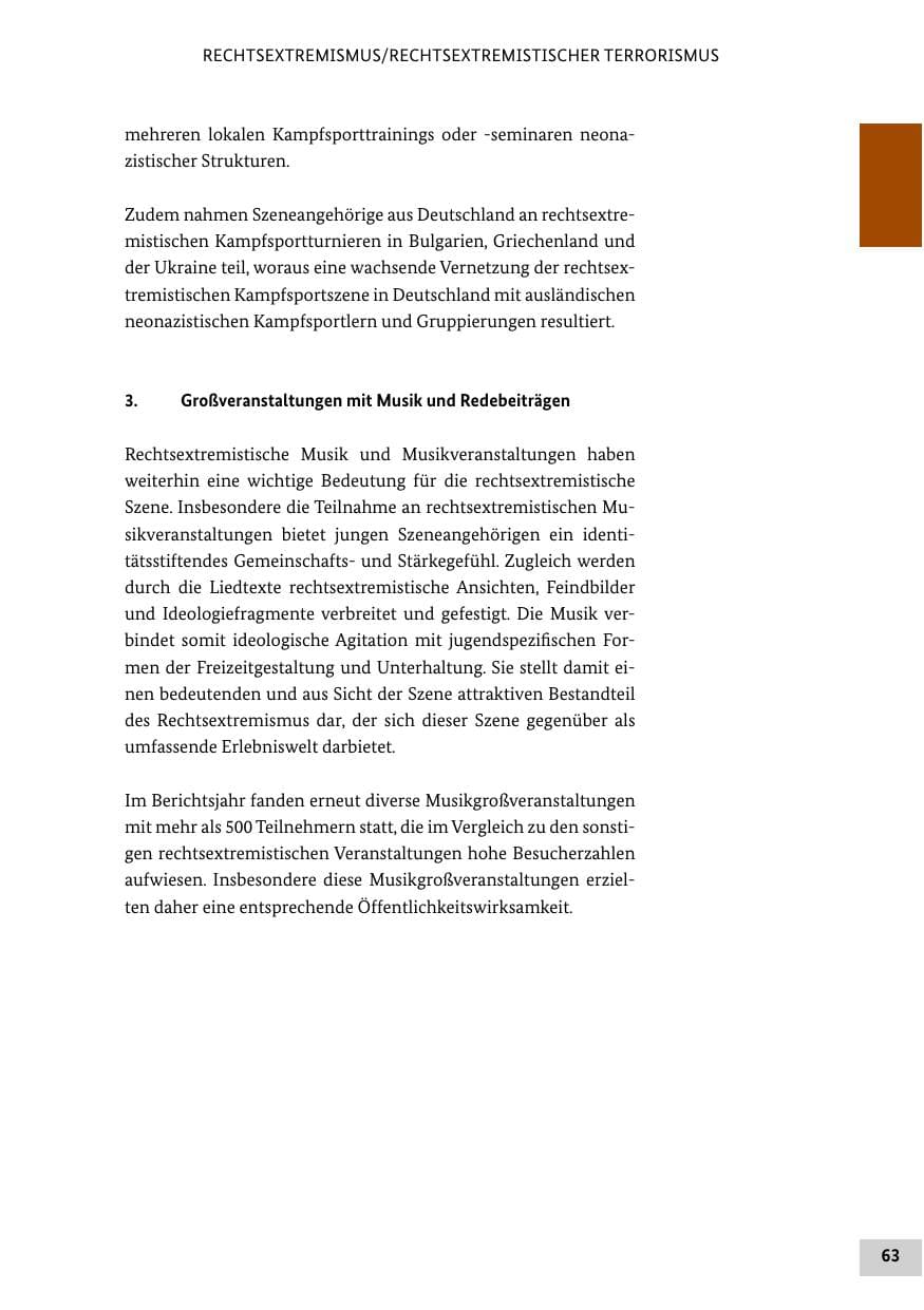 Seite 63 des Verfassungsschutzbericht 2019 Bund