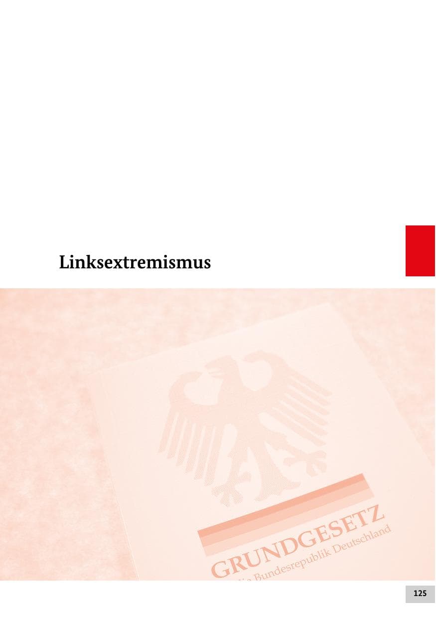 Seite 125 des Verfassungsschutzbericht 2022 Bund