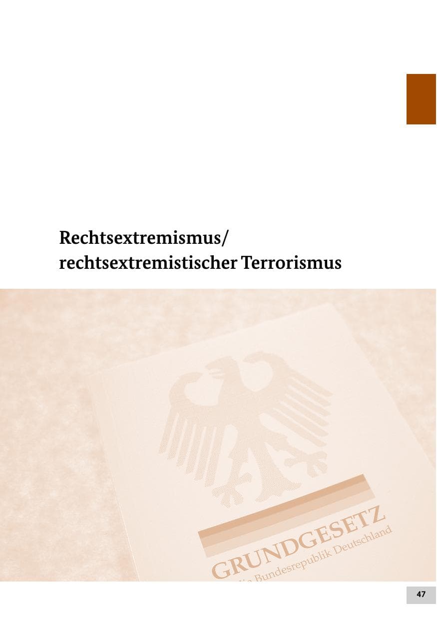 Seite 47 des Verfassungsschutzbericht 2022 Bund