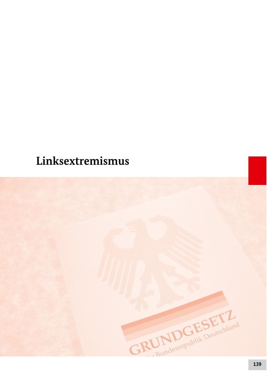 Seite 139 des Verfassungsschutzbericht 2024 Bund