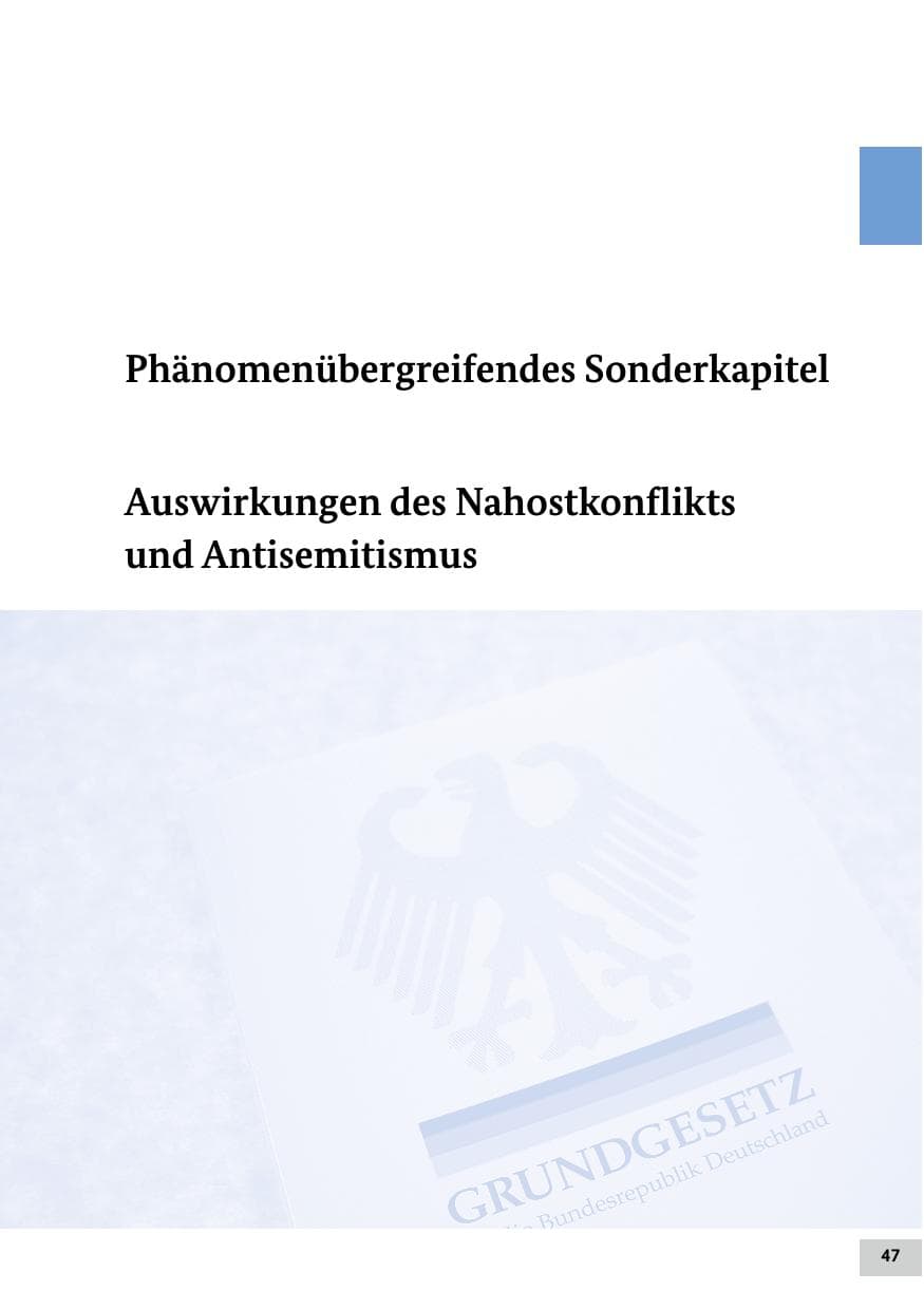 Seite 47 des Verfassungsschutzbericht 2024 Bund