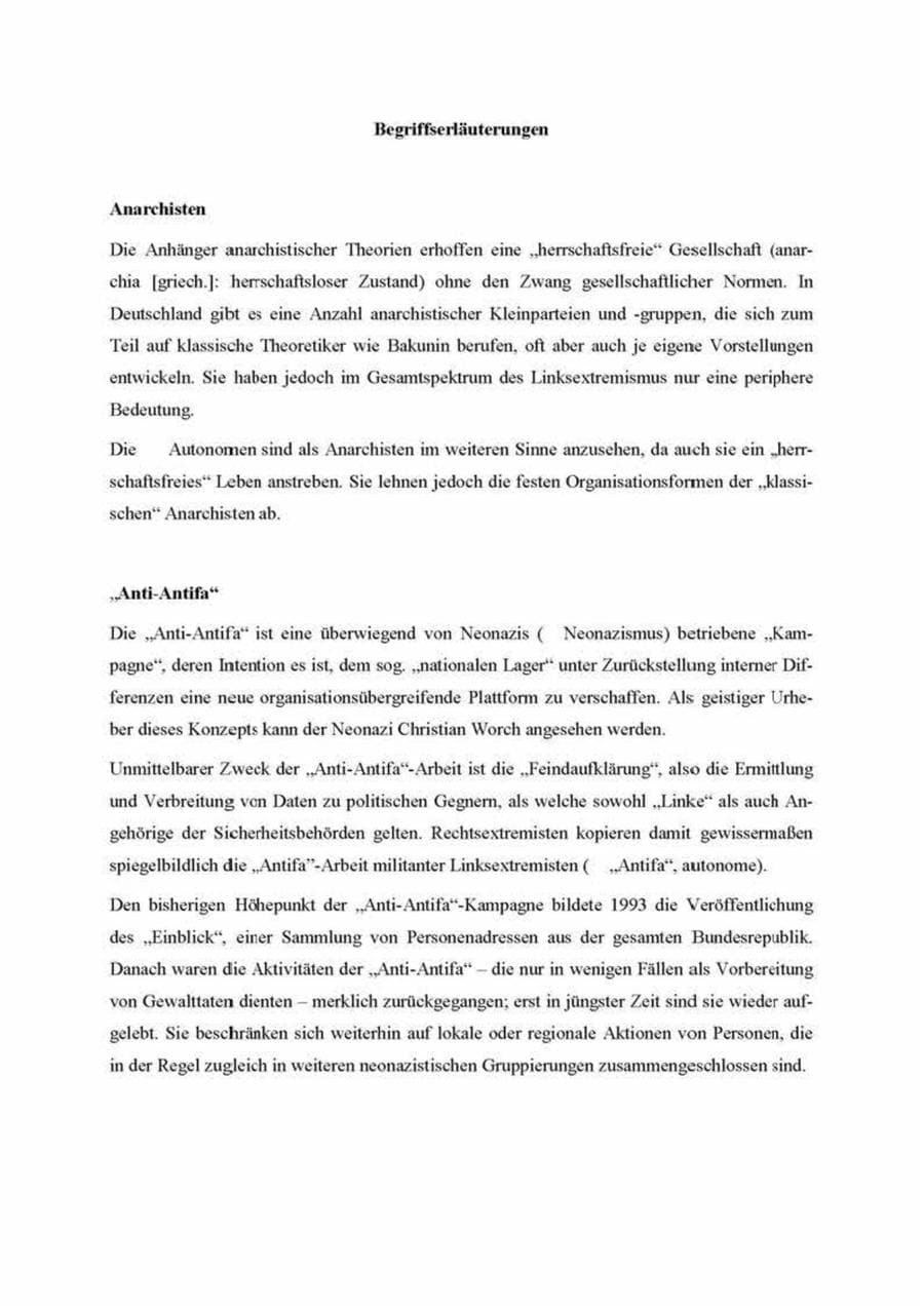 Seite 164 des Verfassungsschutzbericht 2000 Brandenburg