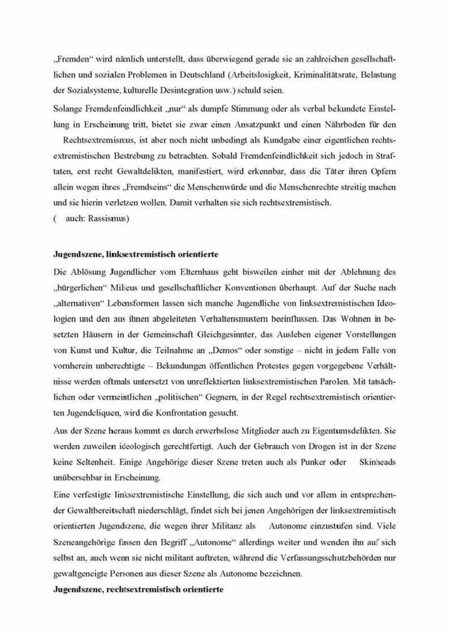 Seite 169 des Verfassungsschutzbericht 2000 Brandenburg