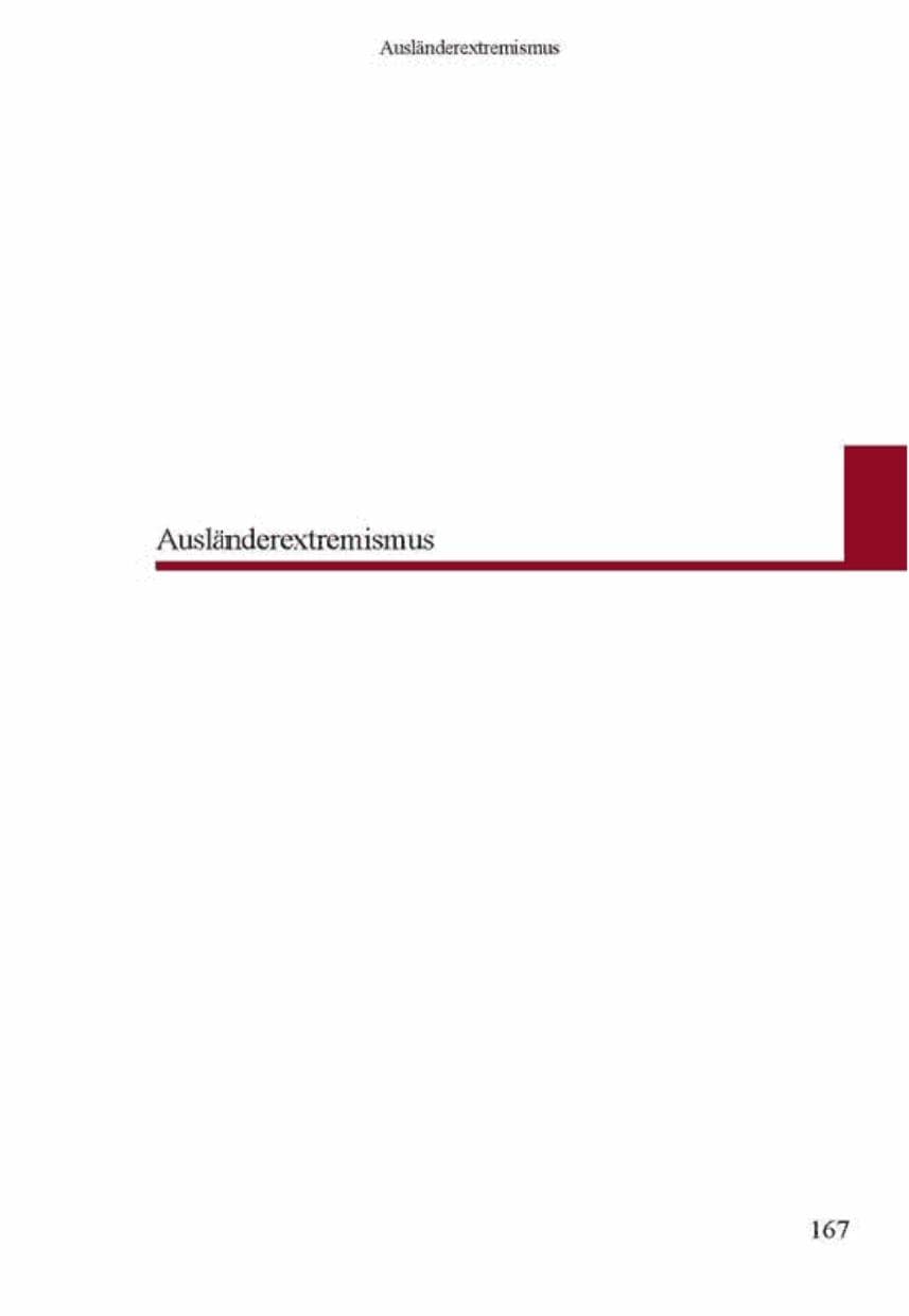 Seite 171 des Verfassungsschutzbericht 2001 Brandenburg
