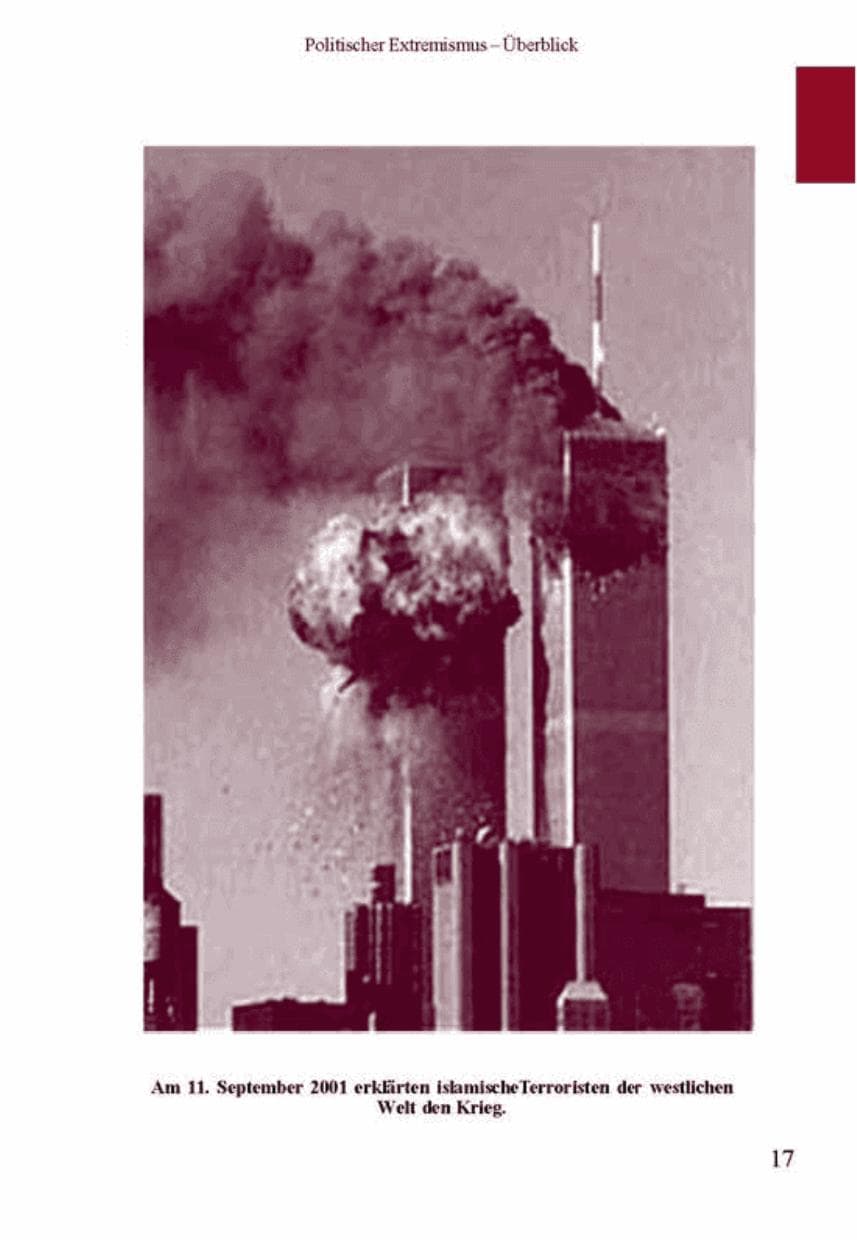 Seite 21 des Verfassungsschutzbericht 2001 Brandenburg
