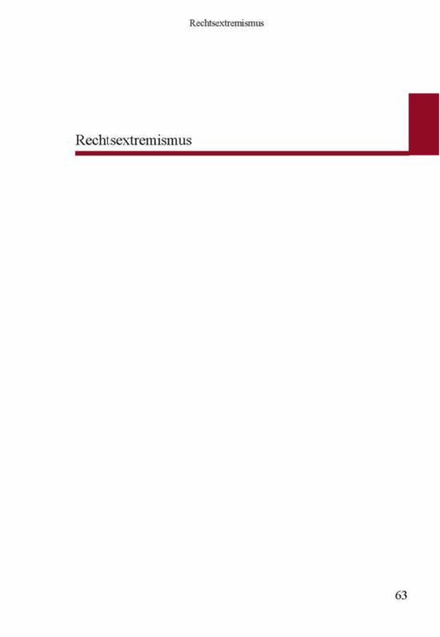 Seite 67 des Verfassungsschutzbericht 2001 Brandenburg