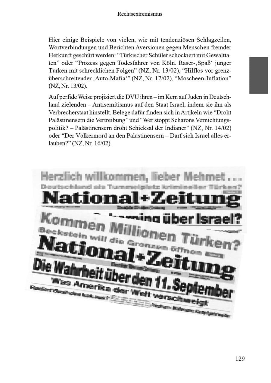 Seite 133 des Verfassungsschutzbericht 2002 Brandenburg
