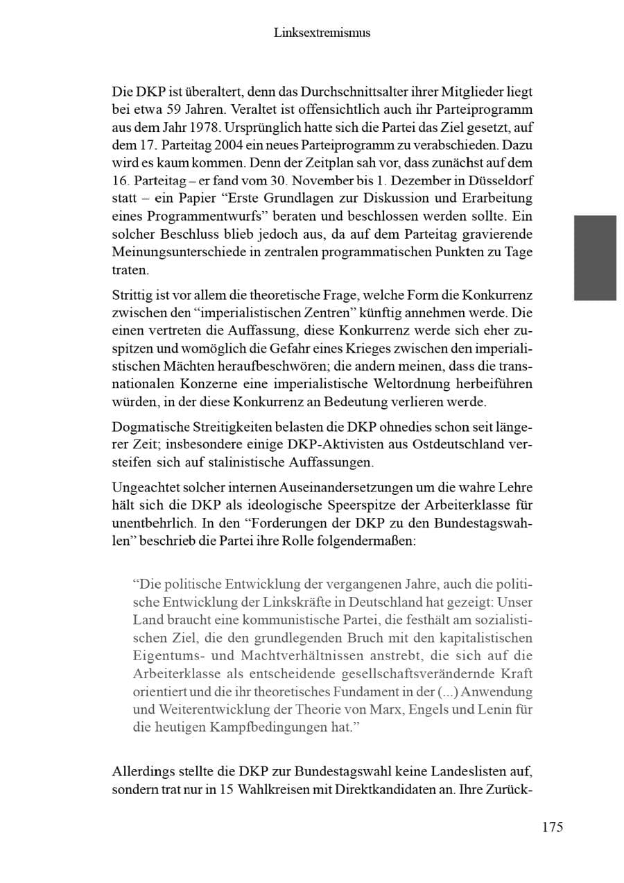 Seite 179 des Verfassungsschutzbericht 2002 Brandenburg