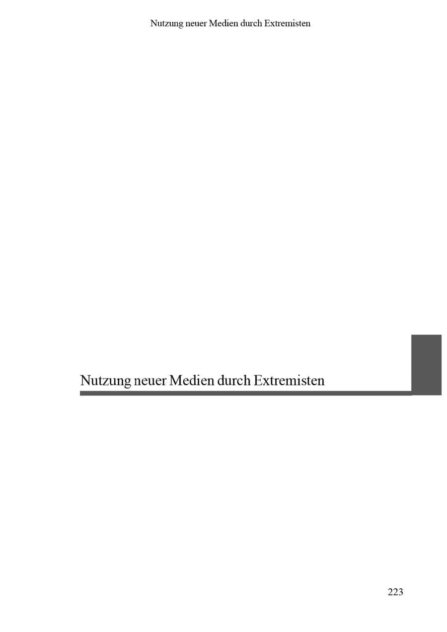 Seite 227 des Verfassungsschutzbericht 2002 Brandenburg