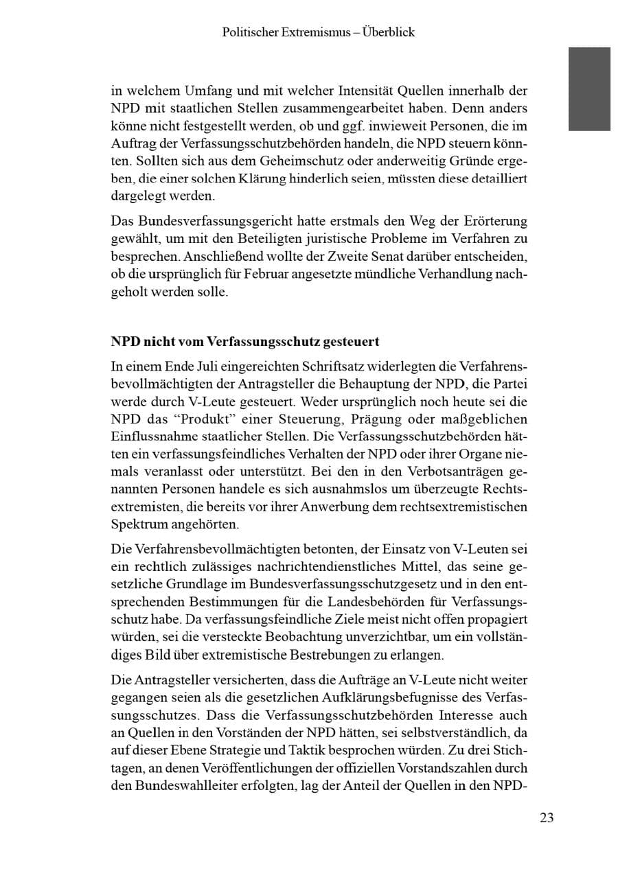 Seite 27 des Verfassungsschutzbericht 2002 Brandenburg