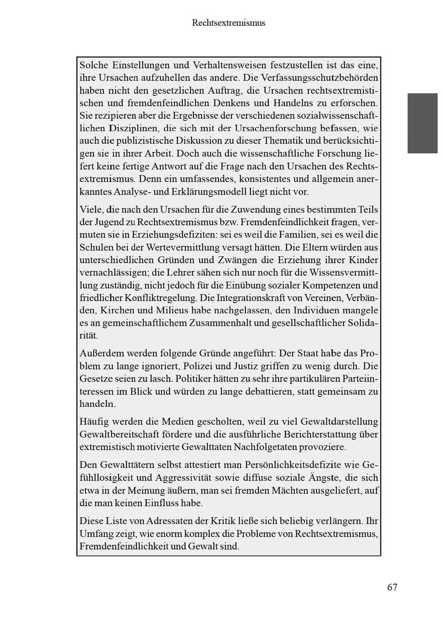 Seite 71 des Verfassungsschutzbericht 2002 Brandenburg