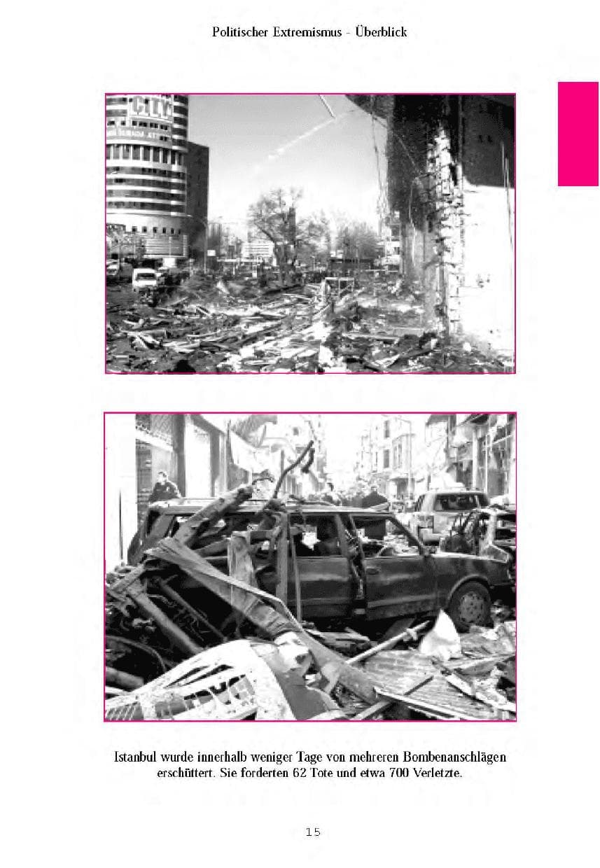 Seite 18 des Verfassungsschutzbericht 2003 Brandenburg