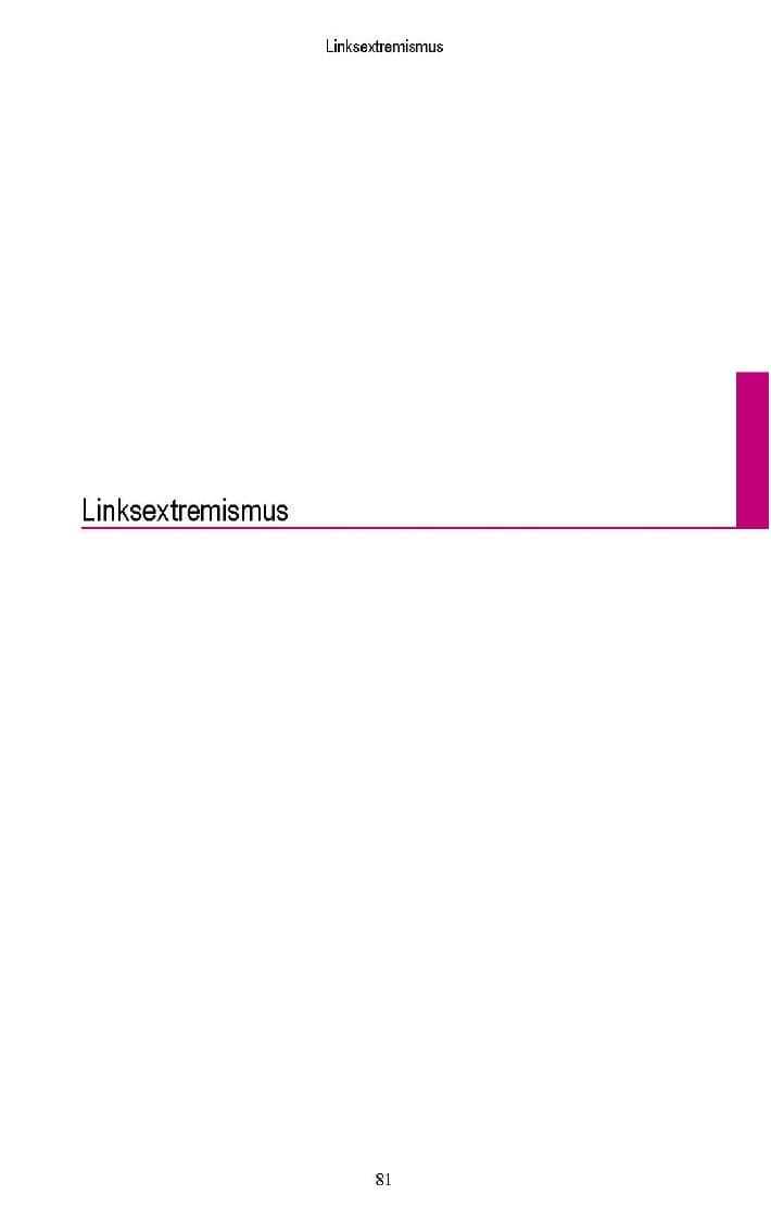 Seite 78 des Verfassungsschutzbericht 2005 Brandenburg
