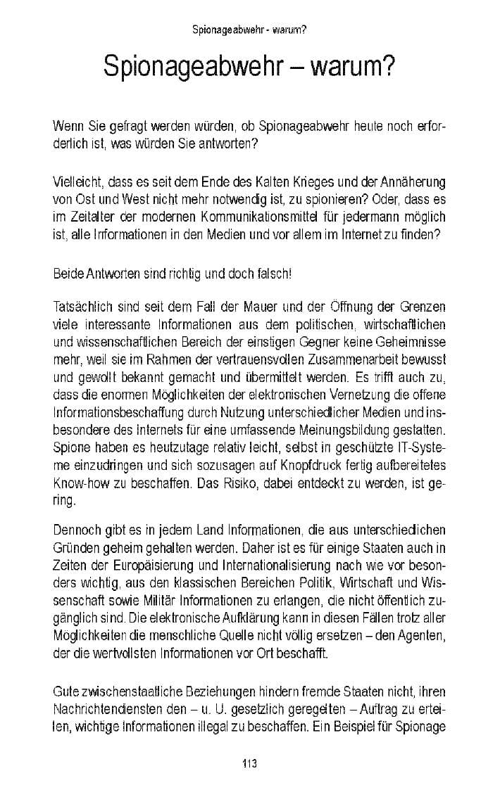 Seite 107 des Verfassungsschutzbericht 2006 Brandenburg