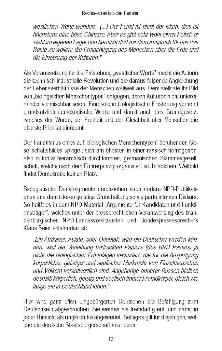 Seite 16 des Verfassungsschutzbericht 2007 Brandenburg
