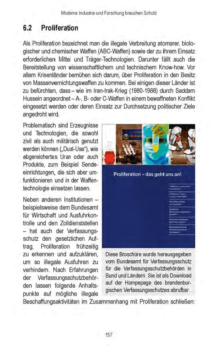 Seite 159 des Verfassungsschutzbericht 2008 Brandenburg