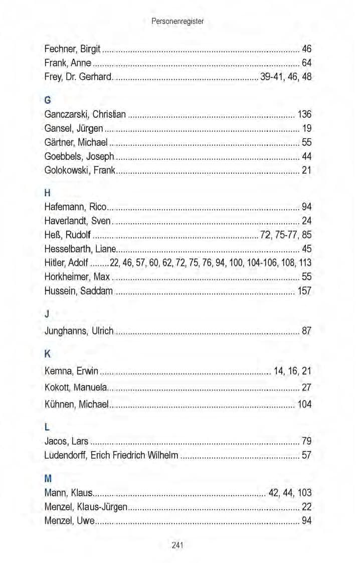 Seite 181 des Verfassungsschutzbericht 2008 Brandenburg