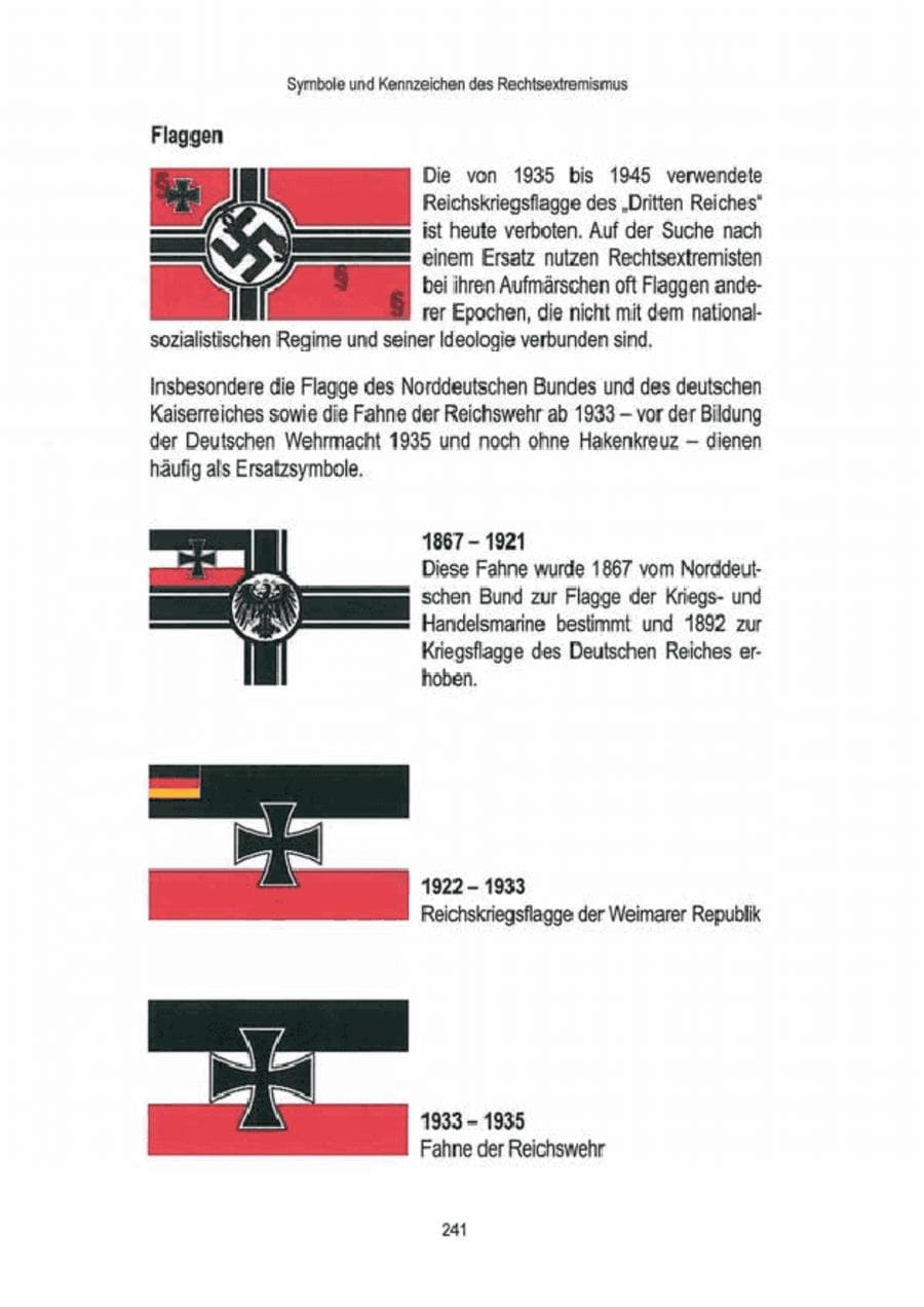 Seite 243 des Verfassungsschutzbericht 2009 Brandenburg