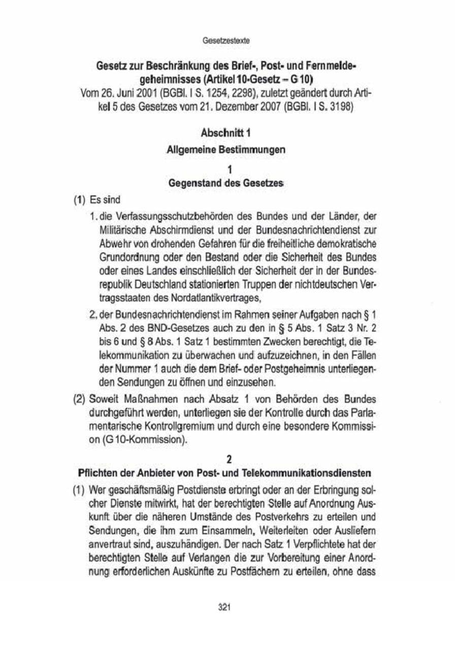 Seite 323 des Verfassungsschutzbericht 2009 Brandenburg