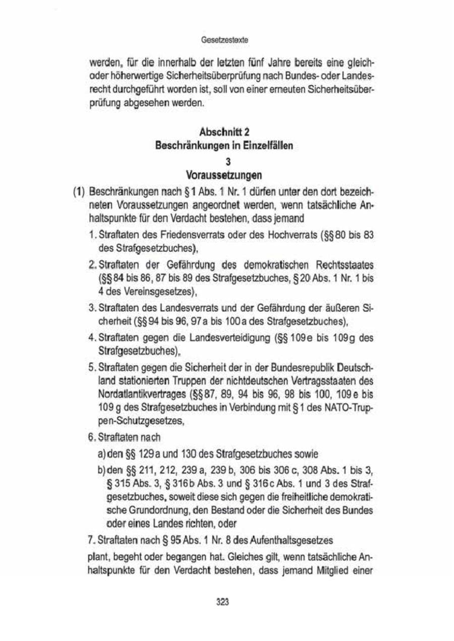 Seite 325 des Verfassungsschutzbericht 2009 Brandenburg