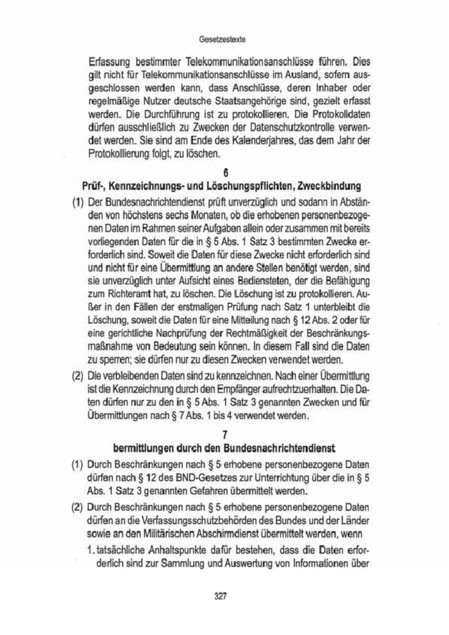 Seite 329 des Verfassungsschutzbericht 2009 Brandenburg