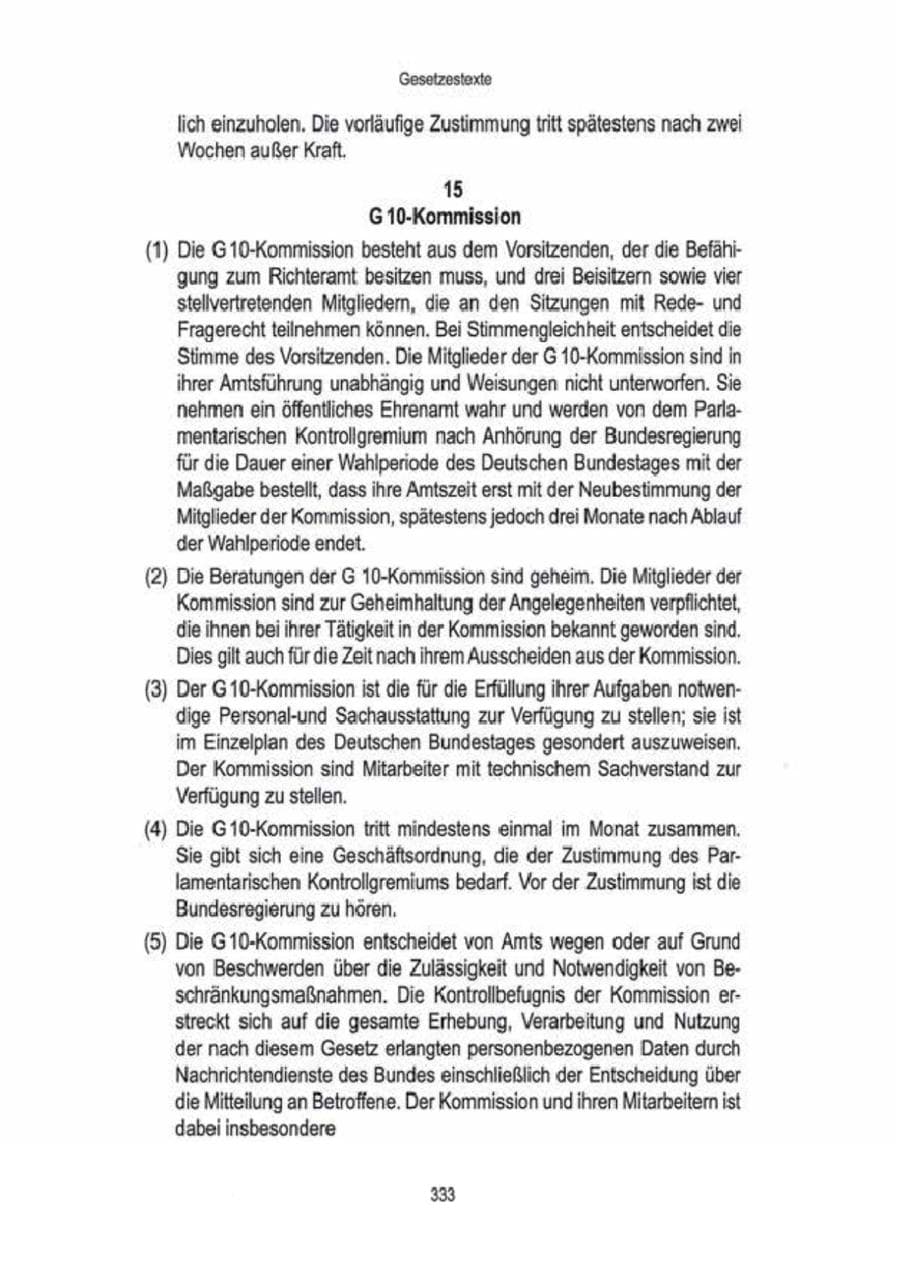 Seite 335 des Verfassungsschutzbericht 2009 Brandenburg