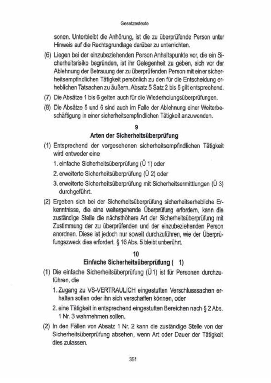 Seite 353 des Verfassungsschutzbericht 2009 Brandenburg