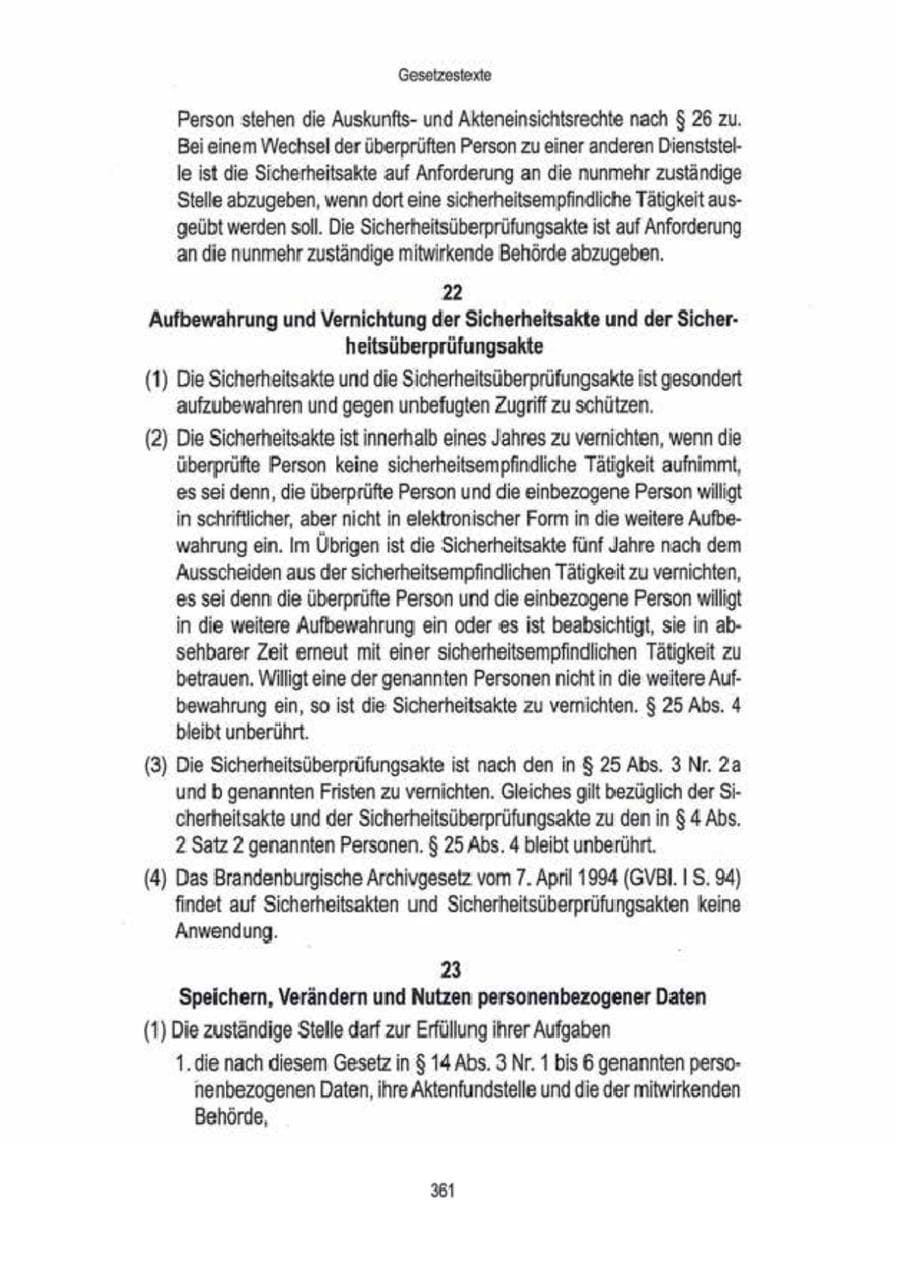 Seite 363 des Verfassungsschutzbericht 2009 Brandenburg
