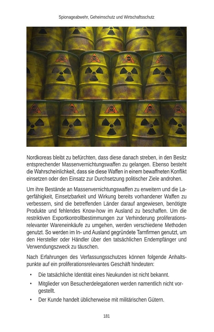 Seite 181 des Verfassungsschutzbericht 2010 Brandenburg